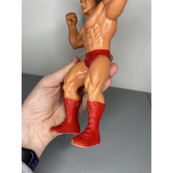 WWF LJN Wrestling Superstars PAUL ORNDORFF "Mr Wonderful" 8" Rubber Figure 1985 - Picture 5 of 13